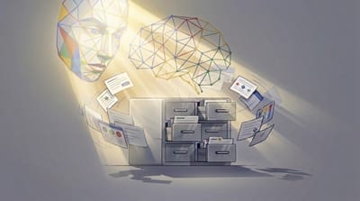 Access design: four search modes so the AI doesn't just confirm me